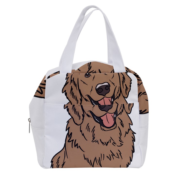 Golden Retriever T- Shirt A Golden Retriever T- Shirt Boxy Hand Bag