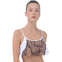 Golden Retriever T- Shirt A Golden Retriever T- Shirt Frill Bikini Top