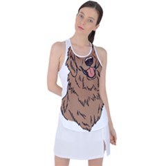 Golden Retriever T- Shirt A Golden Retriever T- Shirt Racer Back Mesh Tank Top