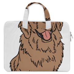 Golden Retriever T- Shirt A Golden Retriever T- Shirt Macbook Pro 13  Double Pocket Laptop Bag