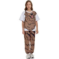 Golden Retriever T- Shirt A Golden Retriever T- Shirt Kids  T-shirt And Pants Sports Set