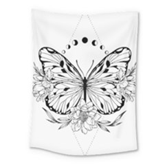 Butterfly T- Shirt Moon Butterfly T- Shirt Medium Tapestry