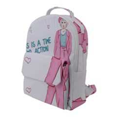 Girl Flap Pocket Backpack (large) by SychEva