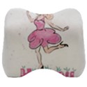 Happy Girl Velour Head Support Cushion View1