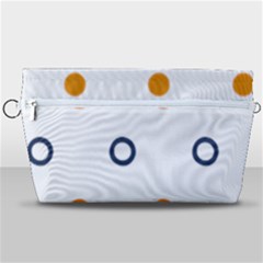 Abstract Dots And Circle Pattern T- Shirt Abstract Dots And Circle Pattern T- Shirt Handbag Organizer