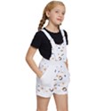 Abstract Dots And Line Pattern T- Shirt Abstract Dots And Line Pattern T- Shirt Kids  Short Overalls View3