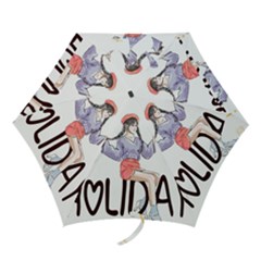 Holiday Mini Folding Umbrellas