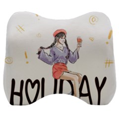 Holiday Velour Head Support Cushion by SychEva