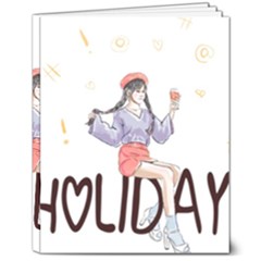 Holiday 8  X 10  Softcover Notebook