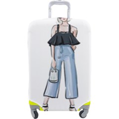 Let’s Go Luggage Cover (large) by SychEva