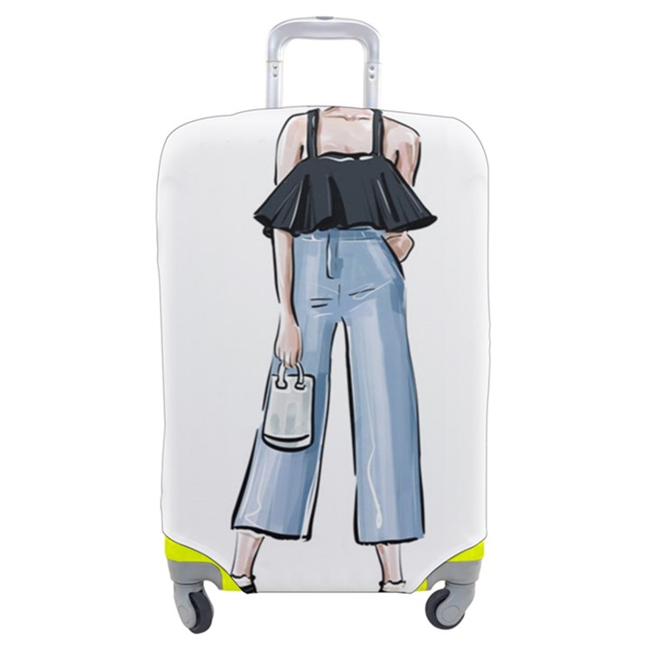 Let’s Go Luggage Cover (Medium)