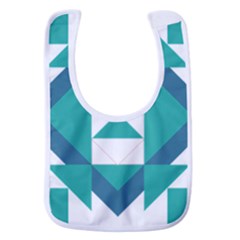 Abstract Pattern T- Shirt Hourglass Pattern Baby Bib