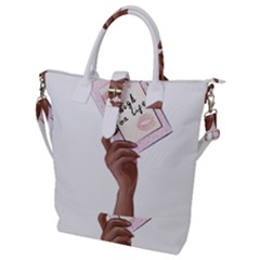 Hand 2 Buckle Top Tote Bag by SychEva