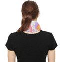 Abstract T- Shirt Circle Beauty In Abstract T- Shirt Face Covering Bandana (Triangle) View2