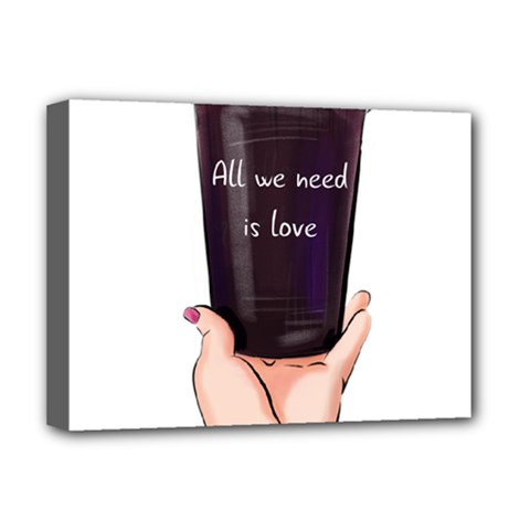 All You Need Is Love 2 Deluxe Canvas 16  X 12  (stretched)  by SychEva