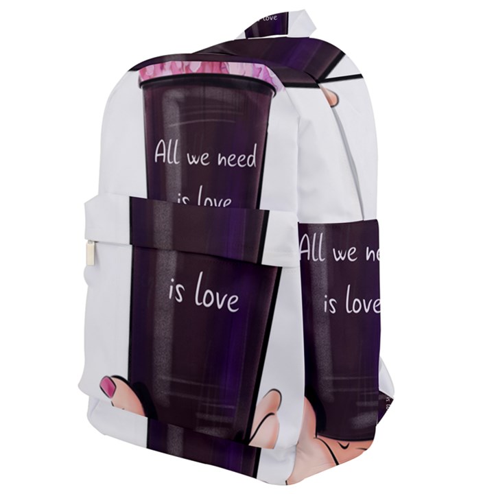 All You Need Is Love 2 Classic Backpack