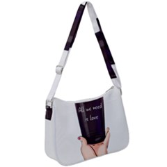 All You Need Is Love 2 Zip Up Shoulder Bag by SychEva