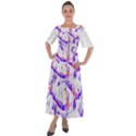 Abstract T- Shirt Entangled In Chaos T- Shirt Shoulder Straps Boho Maxi Dress  View1