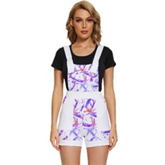 Abstract T- Shirt Entangled In Chaos T- Shirt Short Overalls by EnriqueJohnson