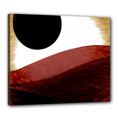 Abstract T- Shirt Fire Desert T- Shirt Canvas 24  X 20  (stretched) by EnriqueJohnson