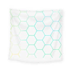 Abstract T- Shirt Honeycomb Pattern 4 Square Tapestry (small) by EnriqueJohnson