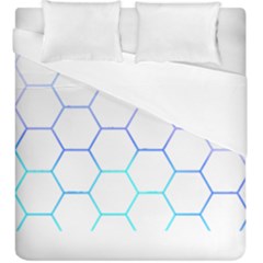 Abstract T- Shirt Honeycomb Pattern 6 Duvet Cover Double Side (king Size) by EnriqueJohnson