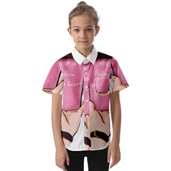 1 Kids  Short Sleeve Shirt by SychEva