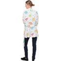 Animals Dinosaurs T-rex Pattern Long Sleeve Velvet Kimono  View2