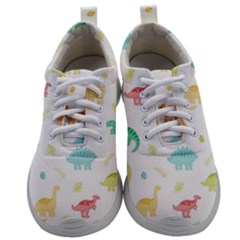 Animals Dinosaurs T-rex Pattern Mens Athletic Shoes by Pakjumat