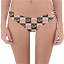 Lantern Chess Halloween Reversible Hipster Bikini Bottoms View1