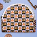 Lantern Chess Halloween Horseshoe Style Canvas Pouch View1