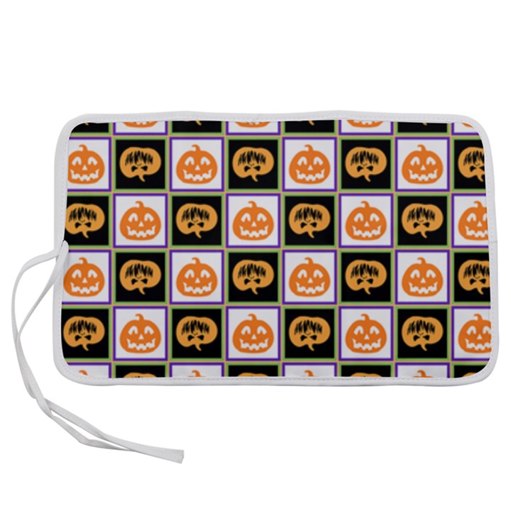 Lantern Chess Halloween Pen Storage Case (M)