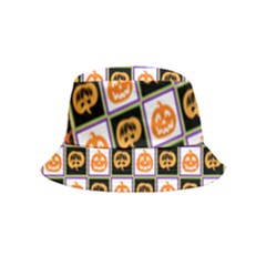 Lantern Chess Halloween Bucket Hat (kids) by Pakjumat