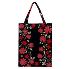 Pattern Flowers Design Nature Classic Tote Bag by Pakjumat