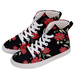 Pattern Flowers Design Nature Men s Hi-top Skate Sneakers by Pakjumat