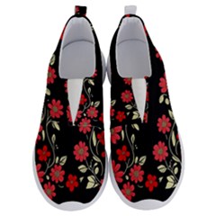 Pattern Flowers Design Nature No Lace Lightweight Shoes