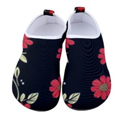 Pattern Flowers Design Nature Men s Sock-style Water Shoes by Pakjumat