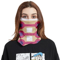 Abstract T- Shirt Model 23 T- Shirt Face Covering Bandana (two Sides) by EnriqueJohnson