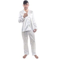 Abstract T- Shirt Model 31 T- Shirt Men s Long Sleeve Satin Pajamas Set