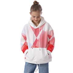 Abstract T- Shirt Pink Chess Player Abstract Colorful Texture T- Shirt Kids  Oversized Hoodie by EnriqueJohnson