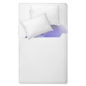 Abstract T- Shirt Purple Northern Lights Colorful Abstract T- Shirt Duvet Cover Double Side (Single Size) View2