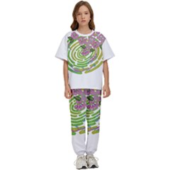 Abstract T- Shirt Tropical World T- Shirt Kids  T-shirt And Pants Sports Set by EnriqueJohnson