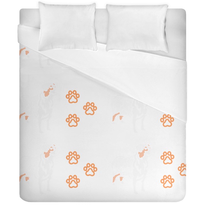 Australian Shepherd T- Shirt Australian Shepherd Dog Pattern T- Shirt Duvet Cover Double Side (California King Size)