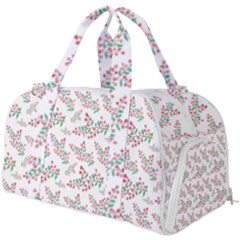 Christmas Shading Festivals Floral Pattern Burner Gym Duffel Bag by Sarkoni