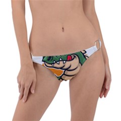 Funny Crocodile Ring Detail Bikini Bottoms by Sarkoni