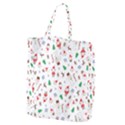 Christmas Santa Claus Pattern Giant Grocery Tote View2