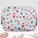 Christmas Santa Claus Pattern Make Up Pouch (Small) View1