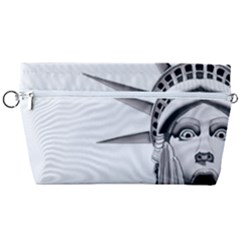 Funny Statue Of Liberty Parody Handbag Organizer by Sarkoni