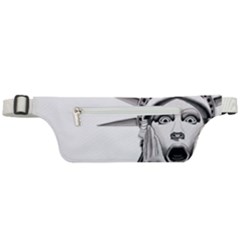 Funny Statue Of Liberty Parody Active Waist Bag by Sarkoni