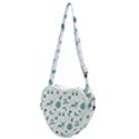 Christmas Seamless Pattern Design Heart Shoulder Bag View1